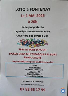 Image du loto Loto spécial bons