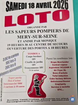 Image du loto Loto des sapeurs pompiers