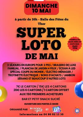 Image du loto SUPER LOTO DE MAI