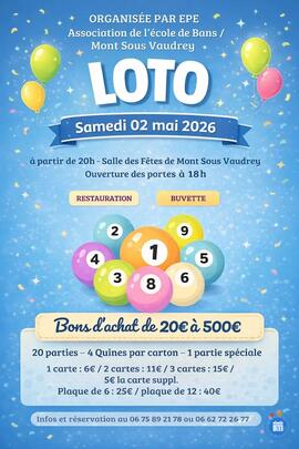 Image du loto Loto animé par Brigitte