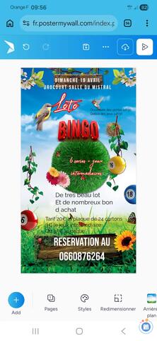 Affiche du loto Loto