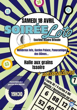 Image du loto Loto escrime Issoire-Brioude