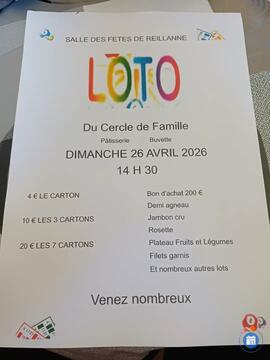 Image du loto Loto du cercle de famille