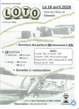 Image du loto loto des Passeurs d'Histoire