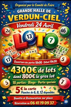 Affiche du loto Super Loto