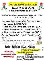 Image du loto LES 30 BORNES DE ST-PAËR